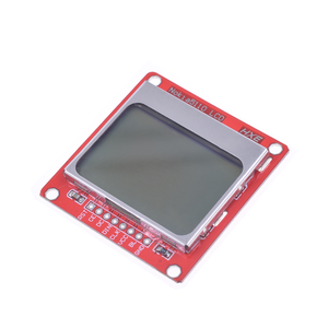 84*48 LCD TFT-Anzeige modul Monitor Weiß Hintergrund beleuchtung Adapter platine 84x48 für Nokia 5110 Screen Dot Matrix Digital für Arduino