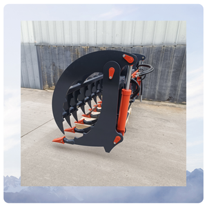 耙抓斗铲斗滑移装载机根耙抓斗装载机草抓斗 - Product Image 1