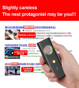 R35 Anti spia nascosta Finder Wireless Audio Bug GPS Camera Finde allarme personale - Product Image 2