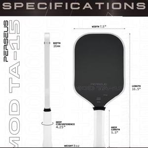 Bán Buôn Pop & Điện Agassi 14Mm Sáu Zero Pickleball Mái Chèo Edgeless Phong Cách Sạc Bề Mặt Công Nghệ Xách Tay Cân Bằng Giá Thấp - Product Image 6