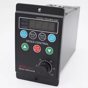 Controlador de Motor de salida trifásica de entrada monofásica de 220V, convertidor de frecuencia eléctrico trifásico de 220V Variable
