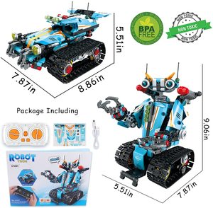 Panlos 675001 RC araba Robot oyuncaklar araç 701 adet yapı taşı programlanabilir bina kiti oyuncak eğitim STEM oyuncaklar çocuklar için - Product Image 2
