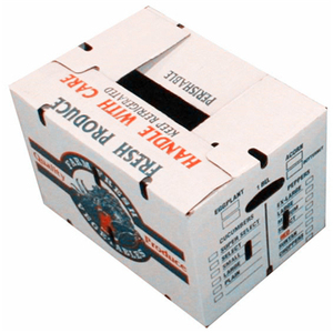 <strong>Recycle</strong> Wholesale Waterproof Waxed Corrugated Cardboard Box Wax Coated Produce Vegetable Box