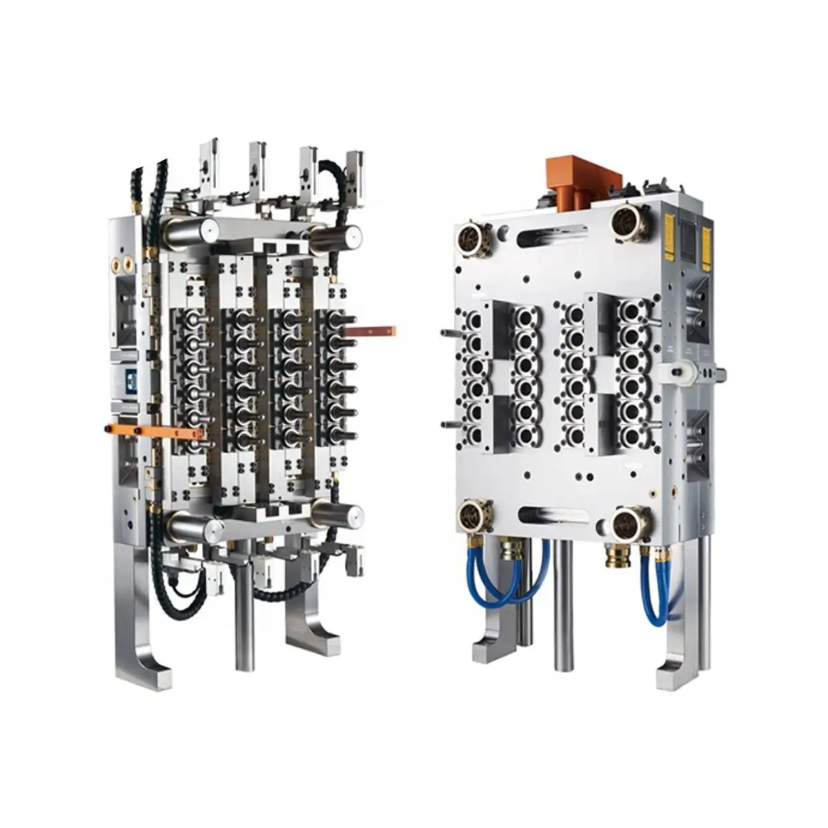 Product Populaire Plastic Voorvorm Roestvrijstalen Spuitgietmatrijs Meervoudige Holte Huisdier Roestvrijstalen Mal