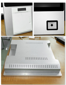 Wall Rugged 18.5&quot; 21.5&quot; Inch LED Touchscreen Panel PC All-In-One <strong>Computer</strong> Station with QR Scanner Reader and Printer - Product Image 4