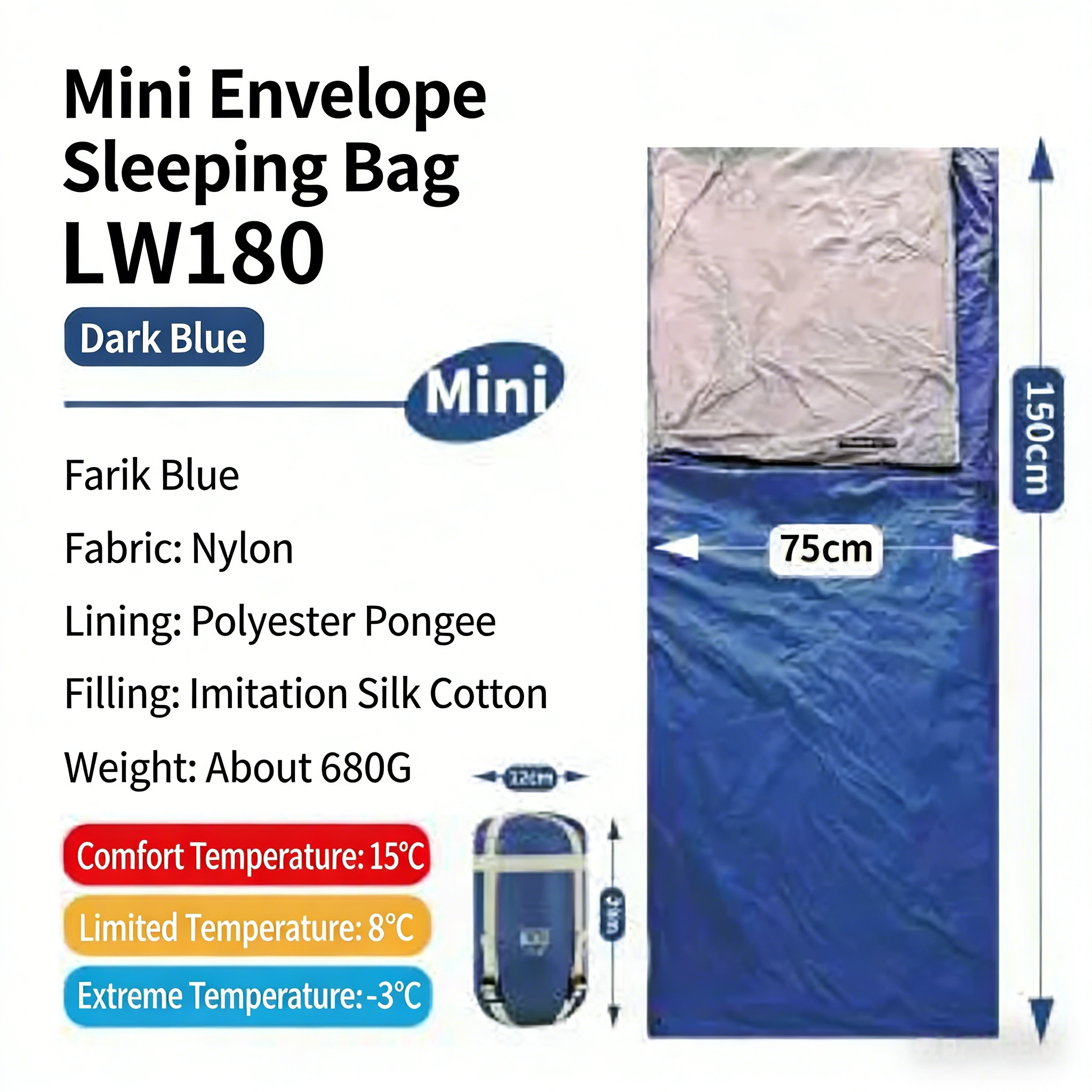 680g Dark Blue Standard Edition