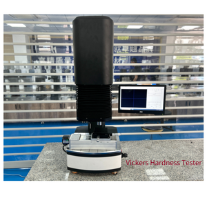 Test kafası yukarı ve aşağı otomatik Vickers sertlik Test cihazı kapalı döngü yük sensörü yükleme mikro sertlik Test makinesi - Product Image 5