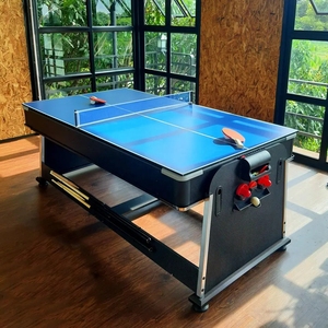 2025 High Quality 4-in-1 <strong>Multi</strong> <strong>Functional</strong> Billiards <strong>Table</strong> Multifunctional <strong>Game</strong> <strong>Table</strong> Snooker <strong>Table</strong> 4 in 1 Billiard Pool - Product Image 2