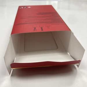 Cardboard <strong>Box</strong> With Window Clear Window Cardboard Ornament <strong>Box</strong> Snap Lock Cardboard Boxes - Product Image 2