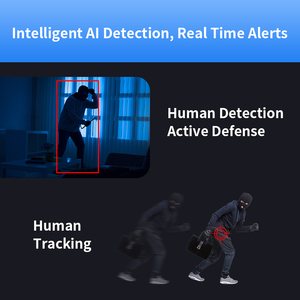 <strong>Memory</strong> Card Dual Lens Dual View Intelligent Alarm Detector Video Recorder Wireless 2 Way Talk 4MP Ultra HD Indoor PT <strong>Camera</strong>