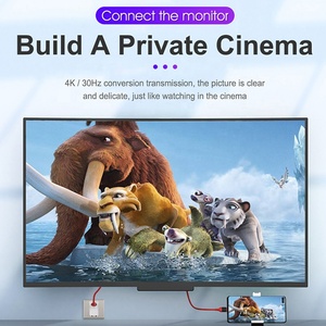 6.6FT 2M USB C Type C Type-C to HDMI 4K*2K 30Hz Cable with USB Power Charging Cable 1080P - Product Image 4
