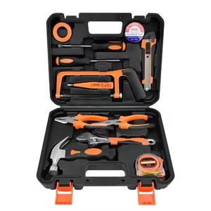 GW13件多用途重型机械储存钢工具箱，带工具包括扳手工具组 - Product Image 1