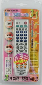 Commercio all'ingrosso RM-88E chgi-op facilmente impostare master tv codici telecomando universale con 3 dispositivi in 1 telecomando - Product Image 5