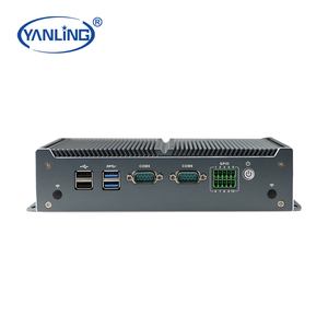OEM/ODM X86J1900クアッドコアシステムユニット産業用コンパクトファンレスミニPC機器自動化データ収集用 - Product Image 2