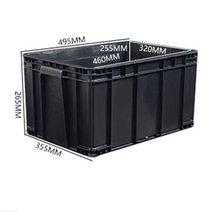Custom Printed a Conducting Sphere Contains Positive Charge <strong>Distributed</strong> Trays with Dividers Stacking Esd Bins - Product Image 4