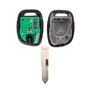 Renault Clio2 Kangoo Twingo Master 2001-2006用NE73ブレード433MHzチップ1ボタン付きリモートキーフォブシェル - Product Image 5