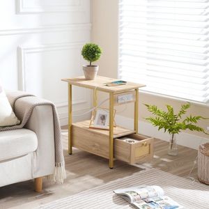 Bán buôn hẹp bên bảng với lưu trữ, hoopro thương hiệu mỏng sofa cuối bảng với lưu trữ, skinny đèn giọng bảng với lưu trữ - Product Image 4