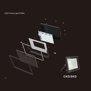Driverless DOB SMD LED modulo 3W scheda PCB di potenza per proiettori 10W-200W lineare LED Board SMD2835 sorgente per luce di inondazione - Product Image 2