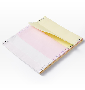 Papel continuo de computadora de calidad 240x280mm Papel de copia sin carbón de forma continua - Product Image 2