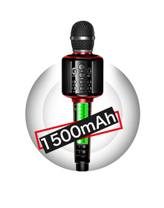 Portatile senza fili BT microfono per KTV Karaoke Desktop DJ Speaker con funzione per IOS Android Phone & Computer uso - Product Image 2