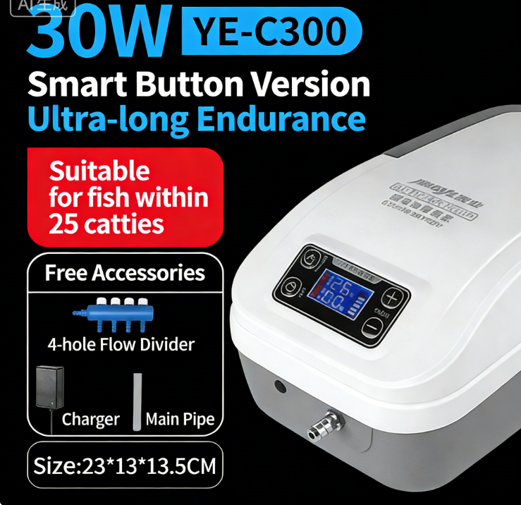 Blanc-YE-C300 30W-25L/Min