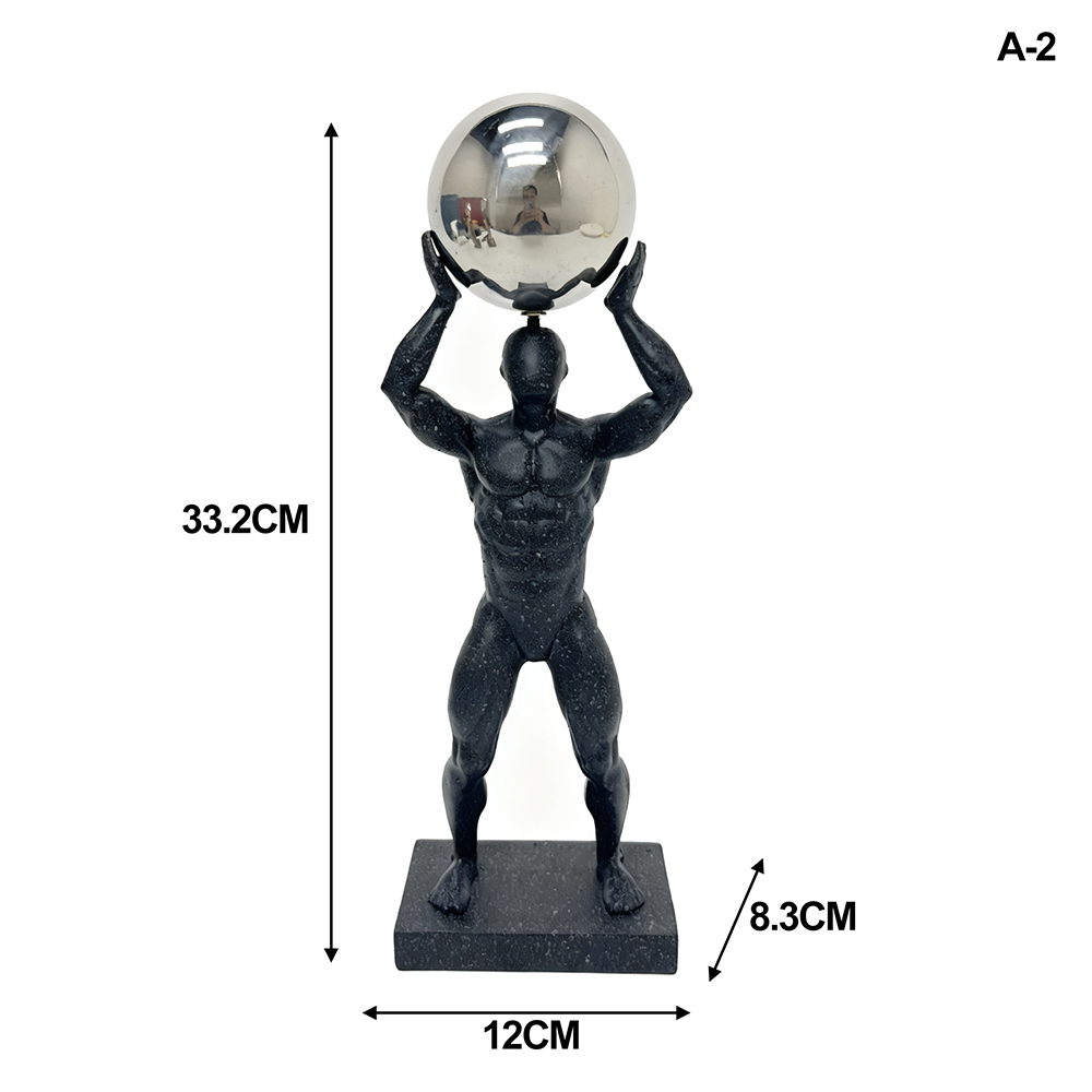 Black 12.3*7.5*30.5cm