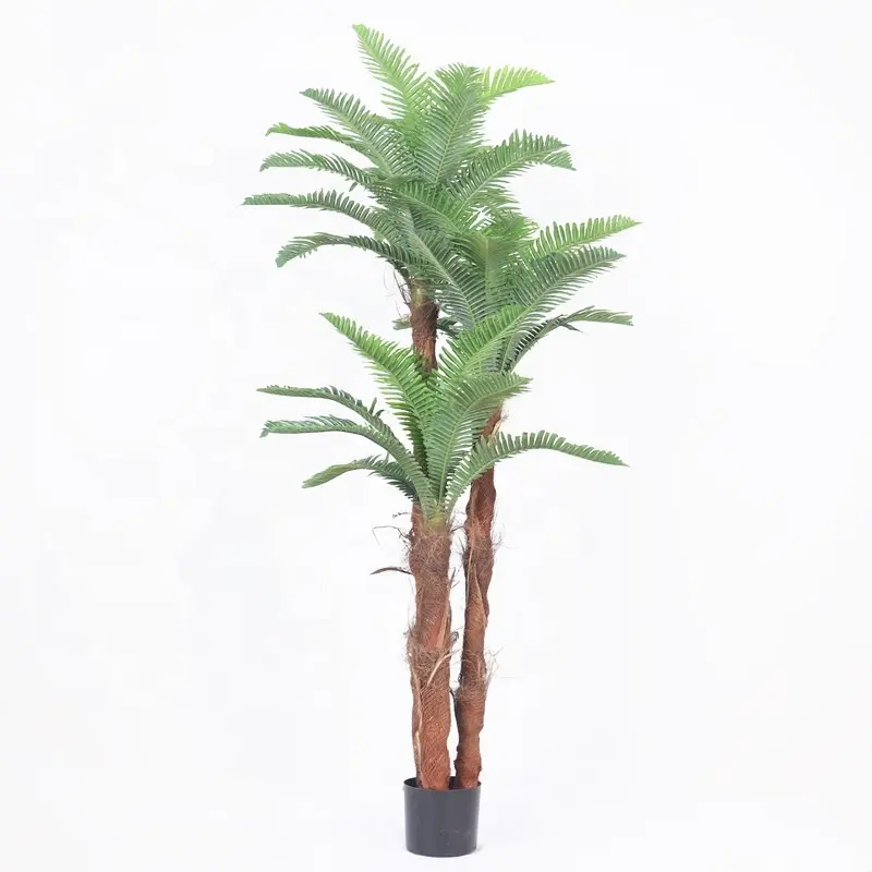 Plantes vertes d'arbre banan artificiel en plastique, 1 pièce, 190cm, fausse plante, pour décoration, intérieur et extérieur, cocotier, 7342