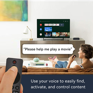 XMRM-006 קול XMRM-006B שלט רחוק תואם עם Xiaomi mi טלוויזיה מקל תיבת, עם netflix & פונקציה חיים - Product Image 4