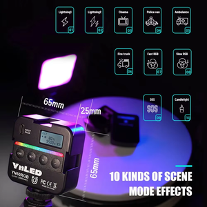 YN60RGB tam renkli RGB LED Video işığı 2500K-9000K 2000mAh tip-c kamera ışığı - Product Image 4
