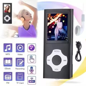 Hot Metal Slim MP3 <strong>MP4</strong> <strong>Player</strong> 4th 1.8 Inch LCD Support Memory Card Screen Portable FM Radio Music Video <strong>Player</strong> - Product Image 5
