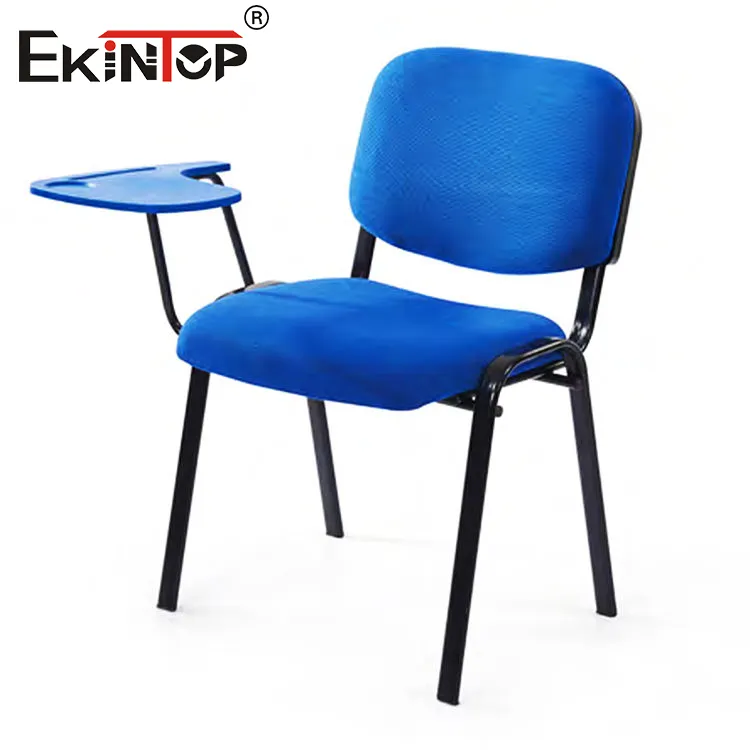Ekintop Cadeira Escolar Classroom Silla cómoda para estudiantes con escritorio, silla para estudiantes escolares con bloc de notas