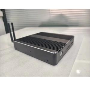 12V Intel I3 i5 i7 i9 Windows Embedded Fanless Din Rail Caja de control industrial Mini Todo en una computadora industrial PC industrial - Product Image 4