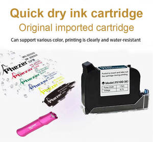 Mini impresora de inyección de tinta portátil AIX con cartucho de tinta de secado rápido para fecha, código de barras, código QR, Impresión de números de lote - Product Image 5