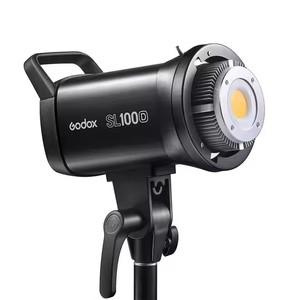 ไฟ SL100D Godox ไฟ LED สองสีสำหรับสตูดิโอ, 2800-6500K สำหรับถ่ายภาพกลางแจ้งวัสดุพลาสติกติดโบว์ - Product Image 2