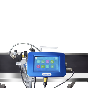 25,4mm 1 bis 2 Köpfe Online-Tinten strahl codier maschine Automatischer Chargen codierer Tinten strahl drucker Verfalls datum Karton Box Tij - Product Image 3