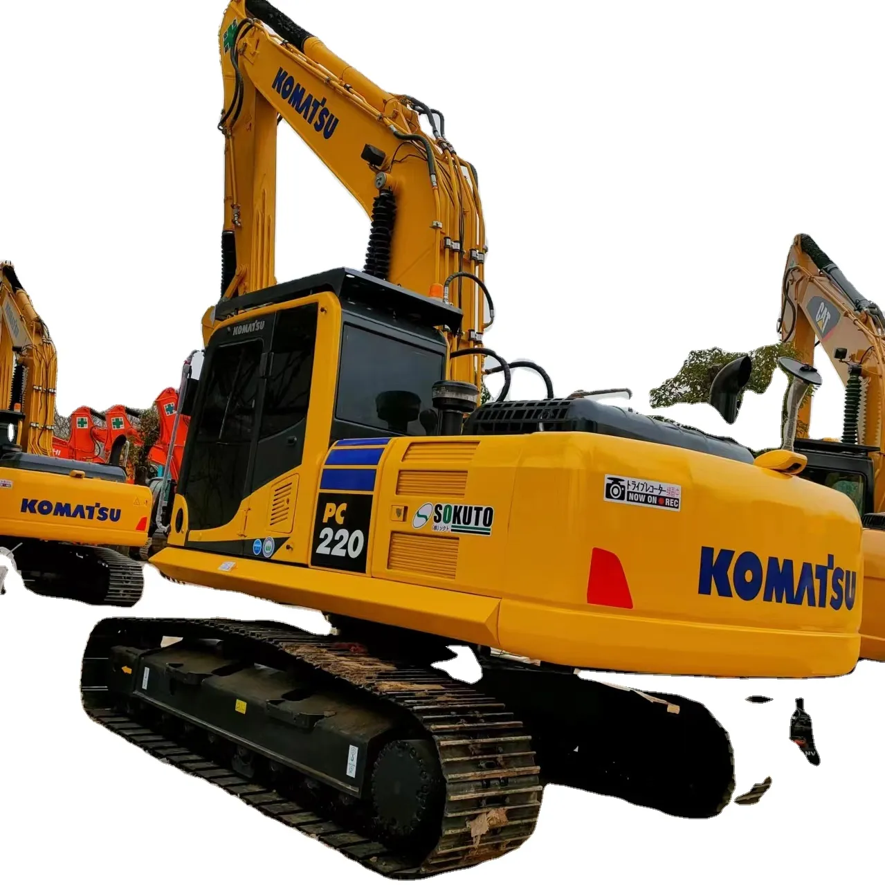 High quality Komatsu PC220 Used Excavator 22TON large hydraulic crawler bucket excavators pc 200 210 240 for hot sale