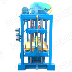 Fabricante de máquina de fabricación de ladrillos de pavimentadora de cemento QTJ4 40 de alta calidad y máquina de bloques de tierra comprimida - Product Image 4