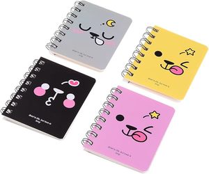 Mini Line Spiral <strong>Notepads</strong> Cartoon Diary Book Tiny <strong>Memo</strong> Pad A7 Cute <strong>Notebook</strong> for Student Gift - Product Image 2