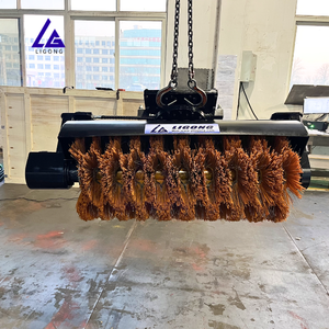 Spazzatrice idraulica per l'escavatore PC110/SH120, tipo rotante spazzatrice della scopa con la spazzola del diametro 550 - Product Image 4