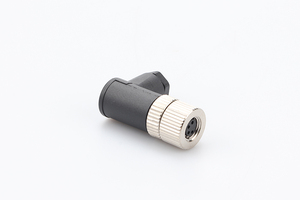 M8 Right Angle Elbow Circular Assembly Connector Screw LockA B D <strong>Code</strong> 3p 4p 5p 6p 8p Industrial IP67 IP68 Waterproof <strong>Sensor</strong> - Product Image 3