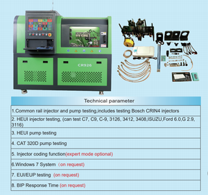 HEUI ve EUI EUP CAMBOX ve QR kodlama test fonksiyonu ile CR926 common rail test tezgahı - Product Image 4