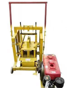 Máquina de bloques de hormigón para puesta de huevos diésel, precio de enclavamiento, maquinaria de fabricación de ladrillos Manual - Product Image 1