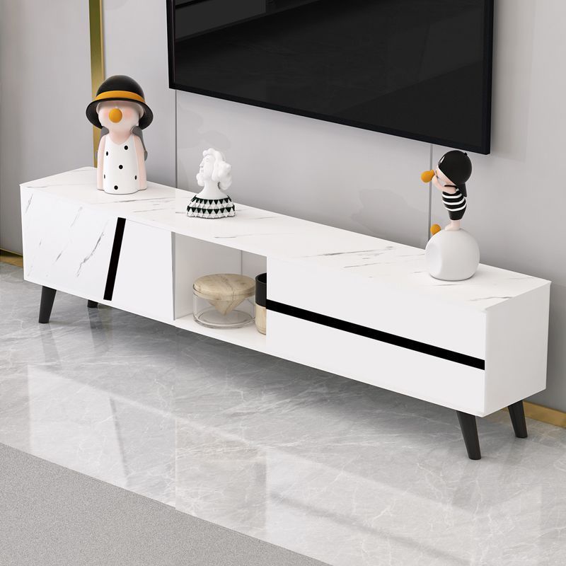 Meuble TV en bois massif, 1,2 mètres de long et 30 cm de large