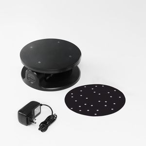 Plato giratorio de doble eje Revopoint Escaneo 3D preciso para objetos pequeños y medianos Compatible con captura de datos rica en detalles fáciles