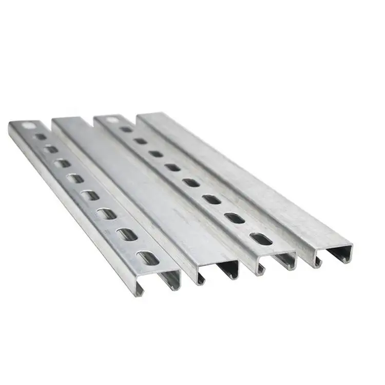 Venta caliente de acero estructural C Canal laminado galvanizado U canal de acero tipo U