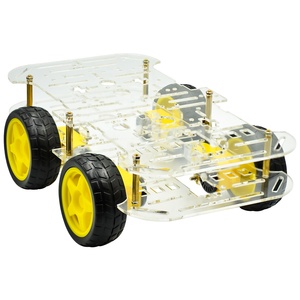 Smart Robot Kit telaio per auto velocità Encoder batteria modulo ultrasonico per 2WD 4WD Arduino-Avoidance accessori elettronici - Product Image 3