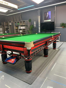 9ft Sang Trọng Xách Tay 4-Trong-1 <span class=keywords><strong>Mini</strong></span> Bàn Hồ Bơi Có Thể Gập Lại Ping Pong Trò Chơi Bảng Với Người Giữ Cốc Đồng Xu Hoạt Động - Product Image 2