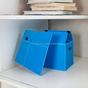 Caja de logística de volumen de negocios plegable de HDPE/PP reciclable Contenedores de almacenamiento apilables de estilo sólido Contenedor plegable para almacenamiento - Product Image 3