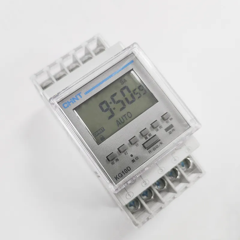 Nuovo KG10D prezzo di fabbrica settimana ora secondo Timer di controllo digitale programmabile AC220V 10A interruttore di controllo del tempo dell'elettrone