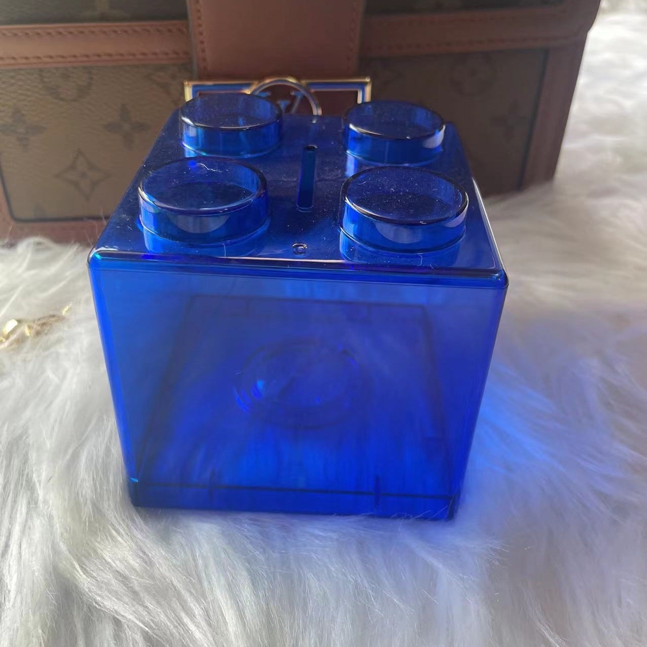 Azul transparente